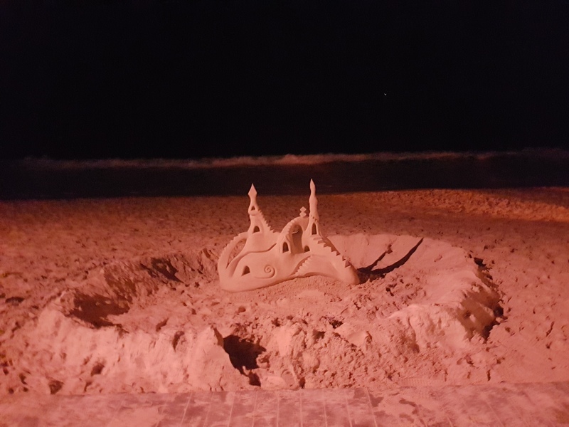 Sand sculpture